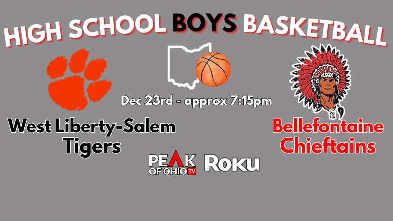 Boys Basketball - West Liberty-Salem  vs Bellefontaine - Dec 23, 2025