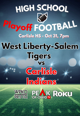 Playoff-West Liberty-Salem vs Carlisle - Oct 31, 2025