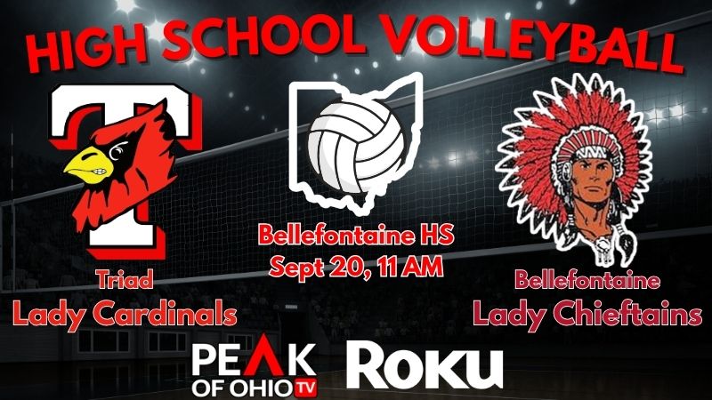 Volleyball - Triad vs Bellefontaine - Sept 20, 2025