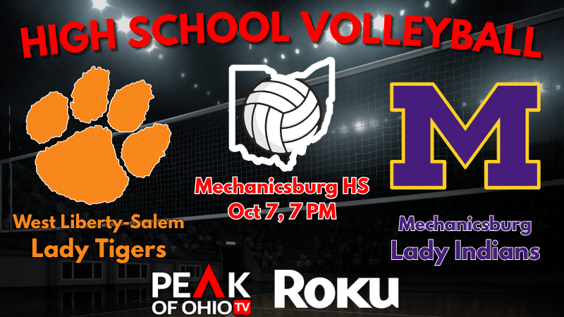 Volleyball - West Liberty-Salem vs Mechanicsburg - Oct 7, 2025