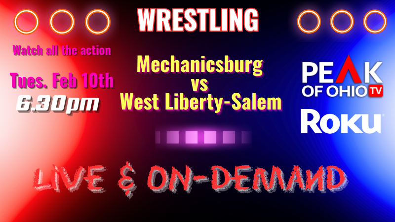Wrestling - Mechanicsburg vs West Liberty-Salem - Feb 10, 2026